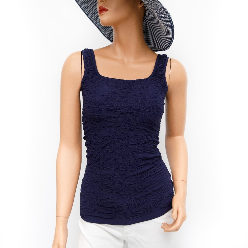 Bodycon Scoop Neck Stretch Tank XS